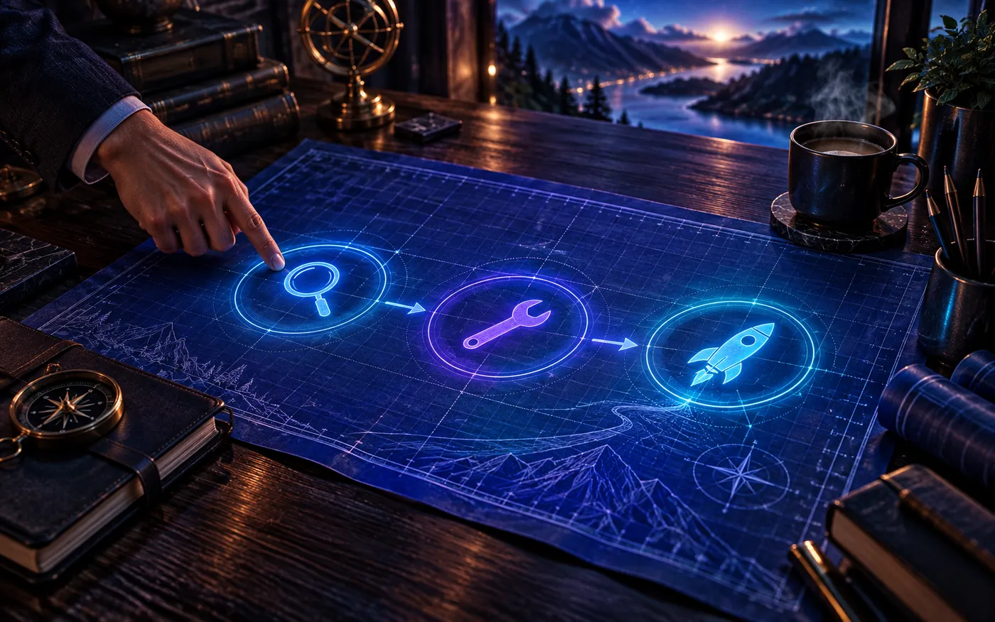 A plan is just the order things should happen in, written down.